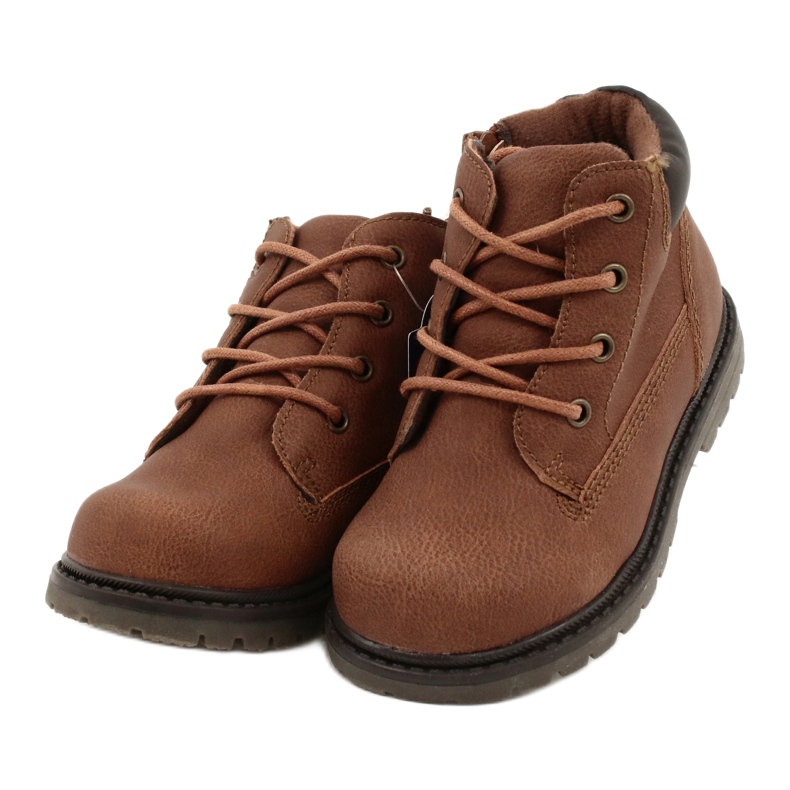 Apawwa Boots enfant garçon marron Moa boots brun 2