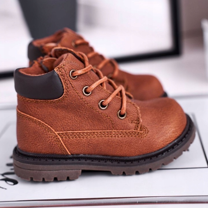 Apawwa Boots enfant garçon marron Moa boots brun 1
