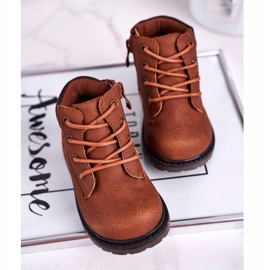 Apawwa Boots enfant garçon marron Moa boots brun 2