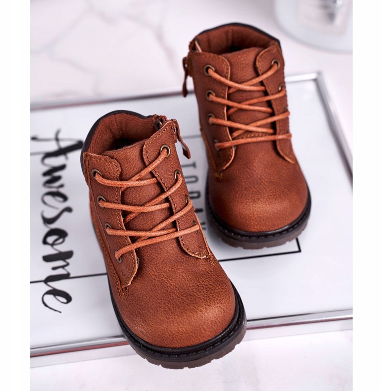 Apawwa Boots enfant garçon marron Moa boots brun 2
