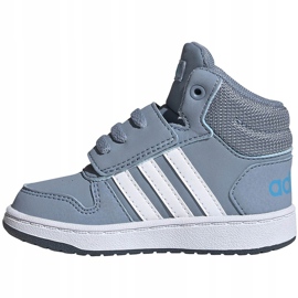 Adidas Hoops Mid 2.0 chaussures pour enfants bleu FW4922 1 Adidas Hoops Mid 2.0 chaussures pour enfants bleu FW4922 1