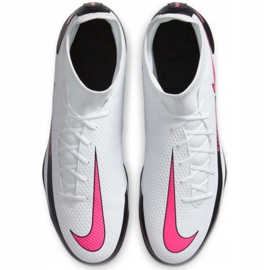 Nike Phantom Gt Club Df FG / MG CW6672 160 chaussures de football blanche blanche 2