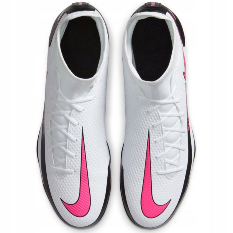 Nike Phantom Gt Club Df FG / MG CW6672 160 chaussures de football blanche blanche 2