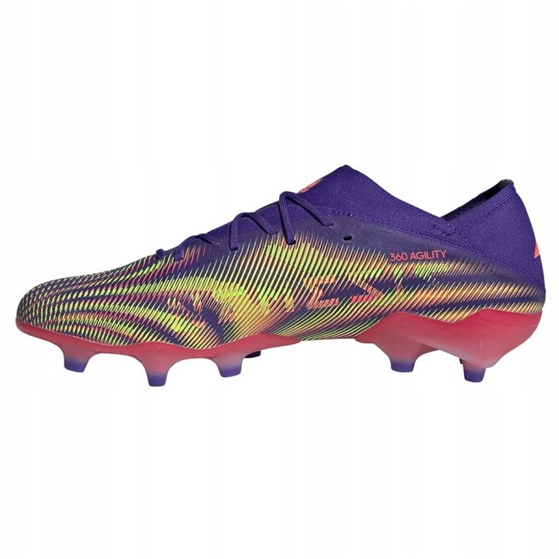 Chaussures de football Adidas Nemeziz .1 M Fg EH0760 violet violet 1