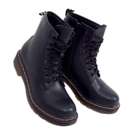 Bottines à lacets noir martensiaki NC1019 Noir le noir 1