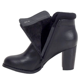 Noir 4599 Talons hauts noirs 1