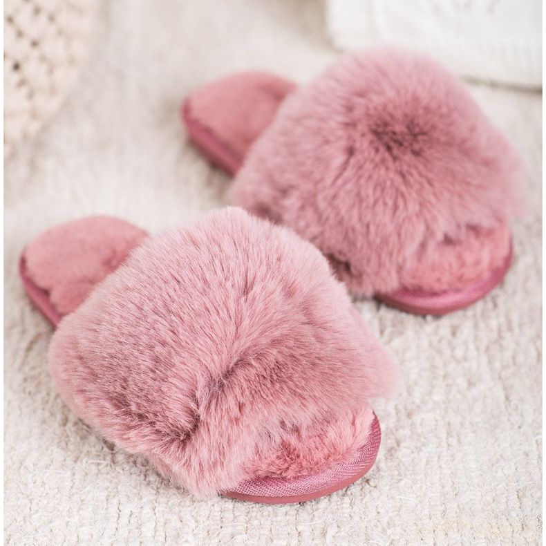 Bona Pantoufles Roses Élégantes 1