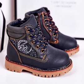 PL1 Bottes Chaudes Enfant Trappeurs Sur Semelle Caoutchouc Bleu Marine Bobby orange 1 PL1 Bottes Chaudes Enfant Trappeurs Sur Semelle Caoutchouc Bleu Marine Bobby orange 1