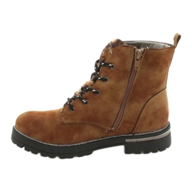American Club Bottes de filles GC33 Boots bruns 1