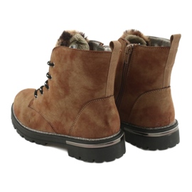 American Club Bottes de filles GC33 Boots bruns 4