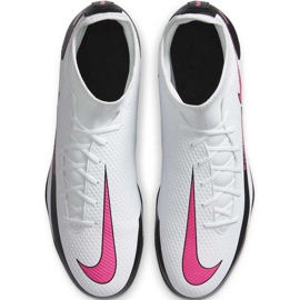Nike Phantom Gt Club Df FG / MG CW6672 160 chaussures de football blanche 1 Nike Phantom Gt Club Df FG / MG CW6672 160 chaussures de football blanche 1