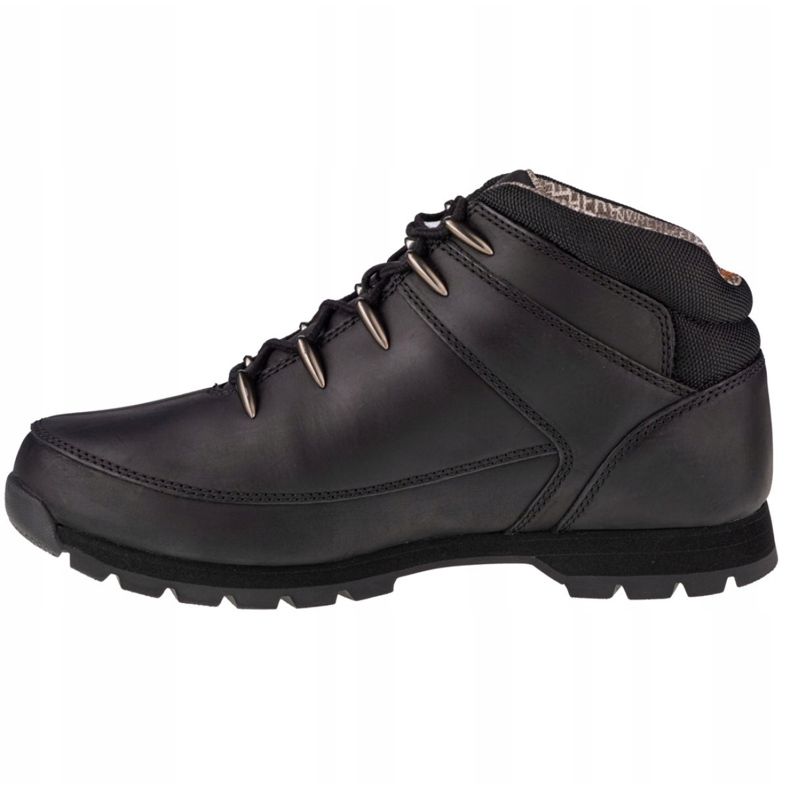 Chaussures Timberland Euro Sprint Mid Hiker M 0A2DUH noir 1