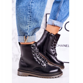 Bottes Chaudes Femme Noir Mat Thunder le noir 3
