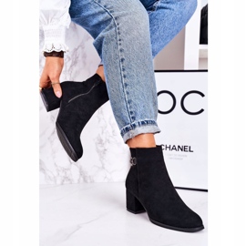 PJ1 Bottes chaudes classiques pour femmes sur un talon noir Success le noir 3