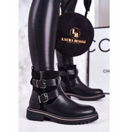 PJ1 Bottes Chaudes Femme Workers Black Intensity le noir 1