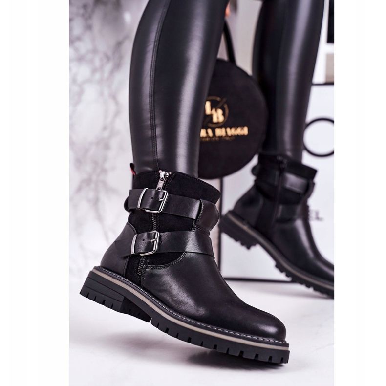 PJ1 Bottes Chaudes Femme Workers Black Intensity le noir 2