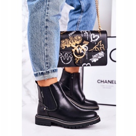 PJ1 Bottines Chelsea chaudes pour femmes Bottes de voyage noires le noir 1 PJ1 Bottines Chelsea chaudes pour femmes Bottes de voyage noires le noir 1