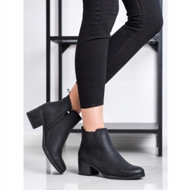 J. Star Bottes sur un poste bas le noir 3