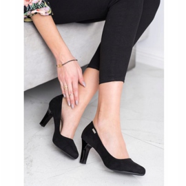 J. Star Escarpins décontractés à talons noir 1