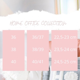 Bona Pantoufles Welcome Home rose 2 Bona Pantoufles Welcome Home rose 2