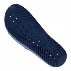 Claquettes Nike Kawa Shower M 832528-407 bleu marin jaune 1