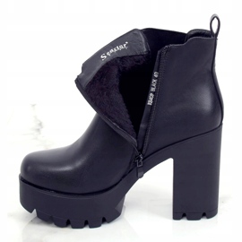 Noir RB40P Bottines compensées noires le noir 2