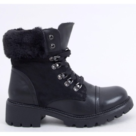 Noir Bottines à lacets 4063 Noir 1