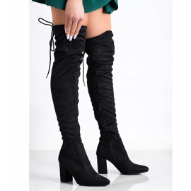 Forever Folie Bottes élégantes noir 2
