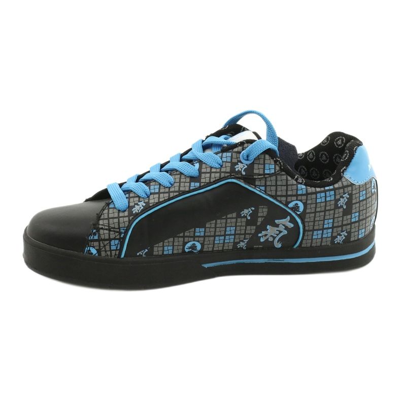 Baskets Sport McArthur 13-bk noir bleu gris 1