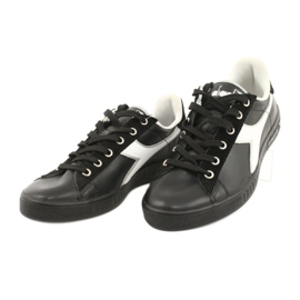 Baskets Sport Homme Diadora 155147 blanc noir 2