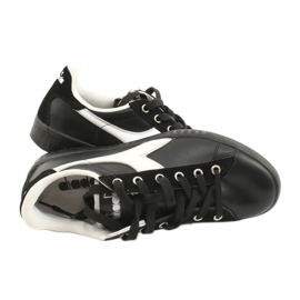 Baskets Sport Homme Diadora 155147 blanc noir 4