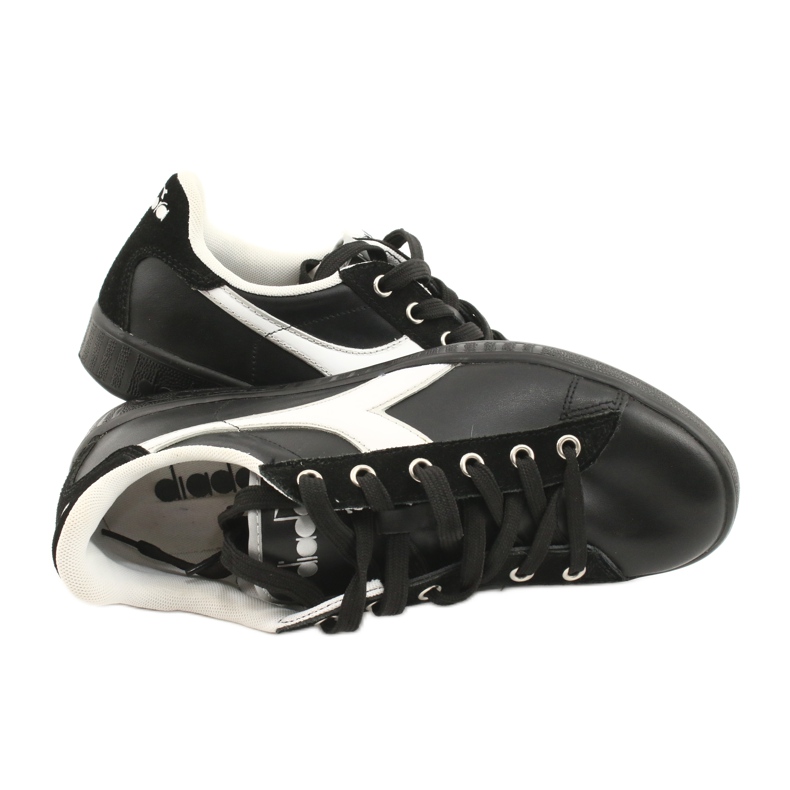 Baskets Sport Homme Diadora 155147 blanc noir 4