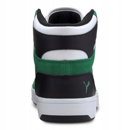 Puma Rebound LayUp Sd M 370219-05 blanche le noir vert 1