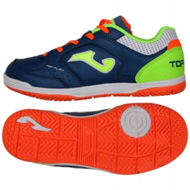 Joma Top Flex 2033 In Jr TPJS.2033.IN chaussures de football bleu marin bleu marin 2