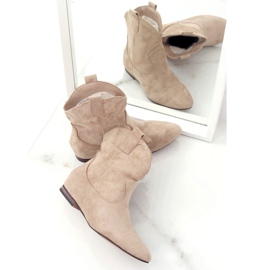Sashki femme beige en daim NC1071 Beige 1