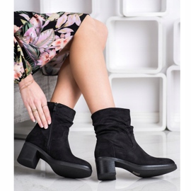 Super Mode Bottes décontractées confortables le noir 3