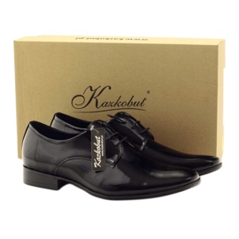 Chaussures classiques pour hommes Kazkobut 2620 noir 4