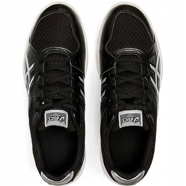Asics Upcourt 3 noir 1071A019 005 chaussures de volley-ball pour hommes le noir le noir 1