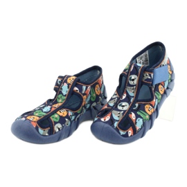 Chaussures enfant Befado 190P101 bleu marine bleu multicolore vert 3