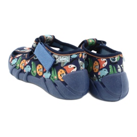Chaussures enfant Befado 190P101 bleu marine bleu multicolore vert 5