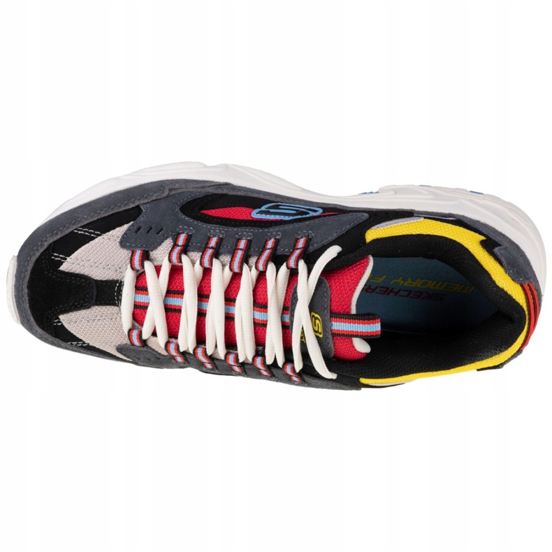 Skechers Stamina-Cutback M 51286-CCRD le noir multicolore 2