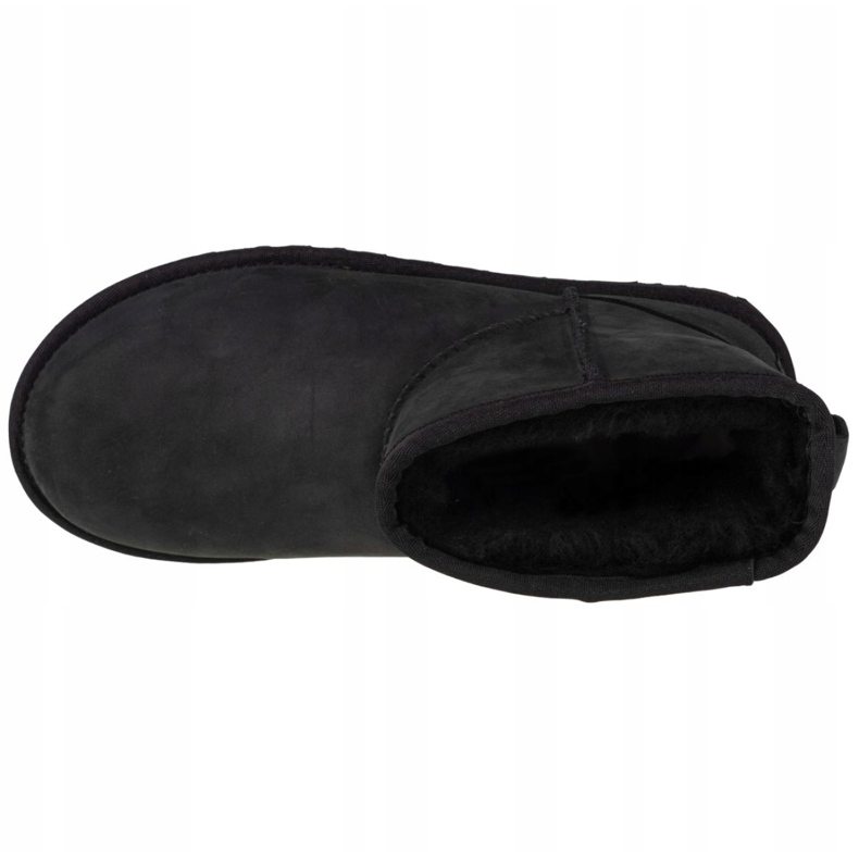 Bottes Ugg W Classic Mini Cuir W 1016558-BLK le noir 2