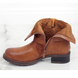 Camel 8056 Bottes femme Camel brun 2