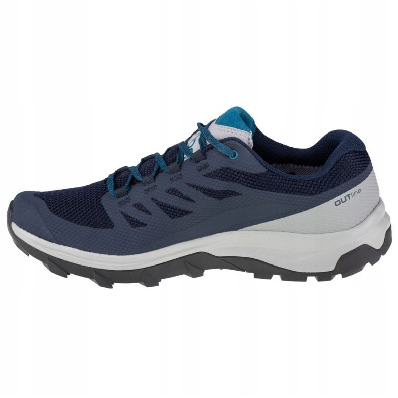 Chaussures Salomon OUTline Gtx M 407970 bleu marin 1 Chaussures Salomon OUTline Gtx M 407970 bleu marin 1