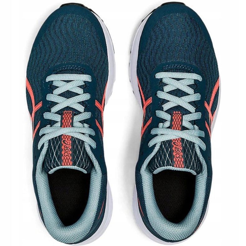 Chaussures de course Asics Patriot 12 Gs Jr 1014A139 400 bleu marine 1