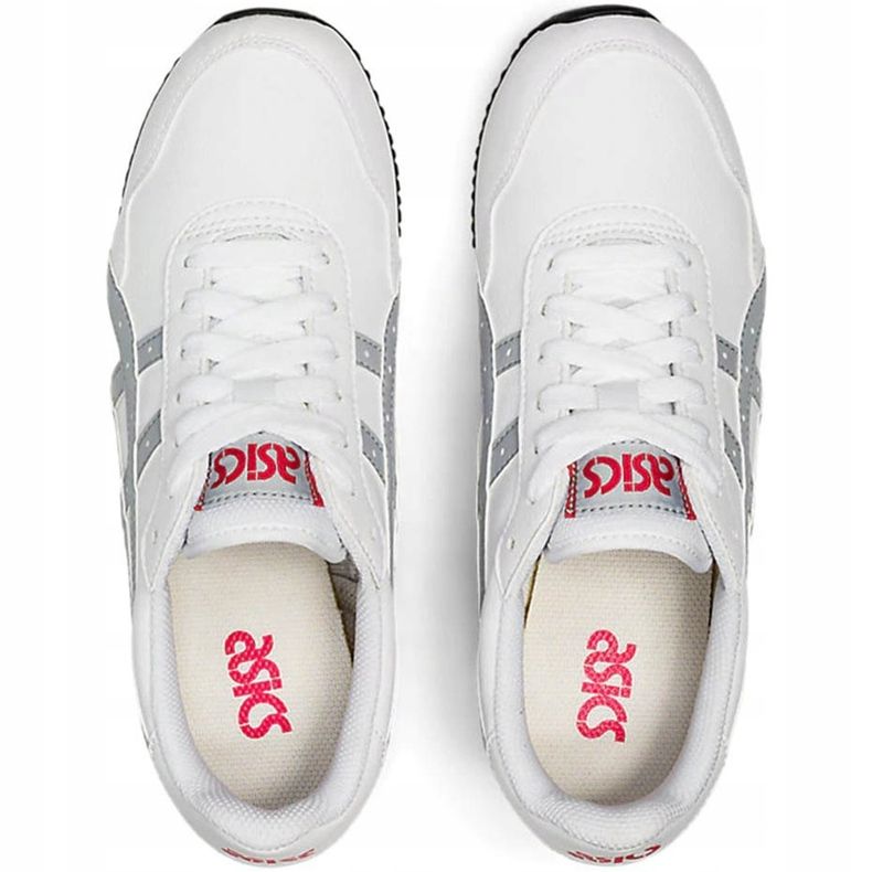 Asics Tiger Runner blanc 1192A190 101 chaussures pour femmes blanche 1