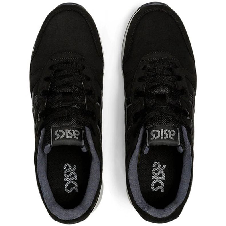 Asics Lyte Classic noir et gris 1191A321 002 chaussures pour hommes 1