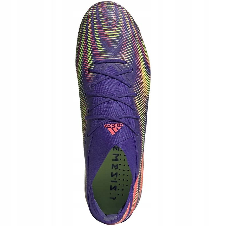 Chaussures de football adidas Nemeziz.1 Fg violet EH0760 1