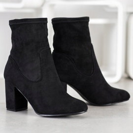 SDS Bottes à enfiler à la mode le noir 3