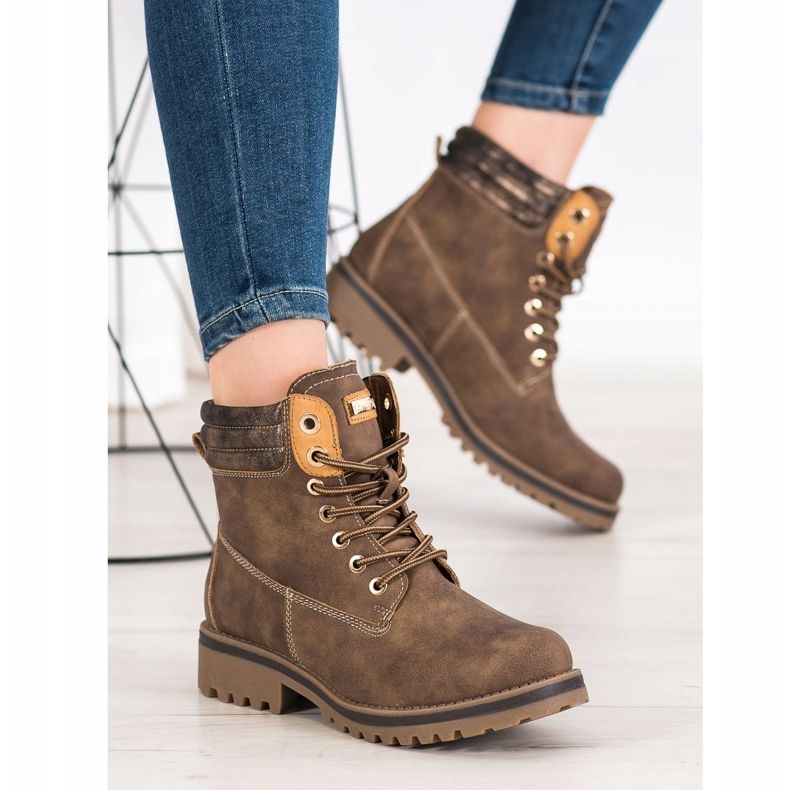 SDS Trappeurs élégants brun 1